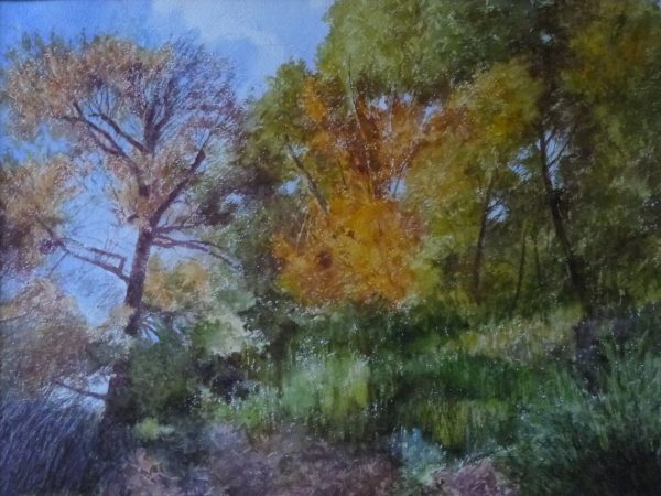 Autumn Colours, watercolour. 88x70 cm