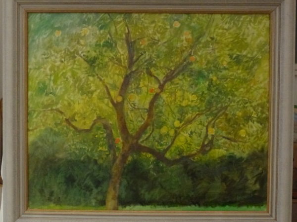 Apple Tree 1. Oil 60 x 50 cm